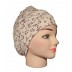 Under scarf - Beige Printed colored hijab cap in jersey fabric Under scarf - Beige Printed colored hijab cap in jersey fabric